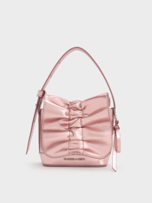 Charles & Keith - Kadee Ruched Mini Bag