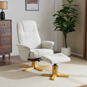Missouri Classic Fabric Recliner - Marzipan / Fabric