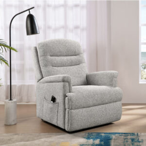 The Willow Dual Motor Electric Riser Recliner Chair - Champagne / Fabric