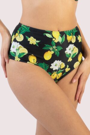 Claudette Lemons High Waisted Bikini Bottom | UK 14 | Bettie Page Lingerie