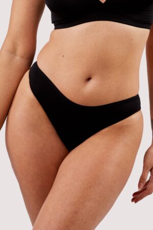 Second Skin Black Recycled Brief | UK 20 | Deja Day