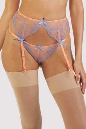 Palm Bay Embroidery Suspender Belt | UK 20 | Felicity Hayward X PP