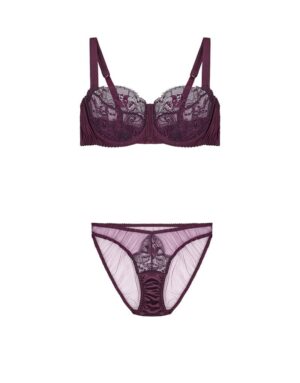 Eliza Luxury Lace Balcony Bra & Brief