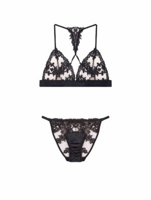 Onyx Luxury Boudoir Bra & Ouvert Brief