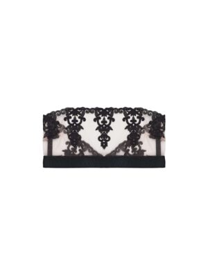 Onyx Strapless Boudoir Bra