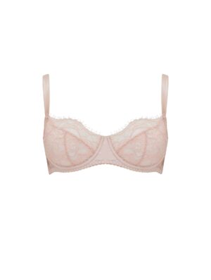 Signature Lace Balcony Bra - Blush