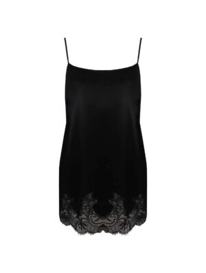 Signature Silk Babydoll - Black