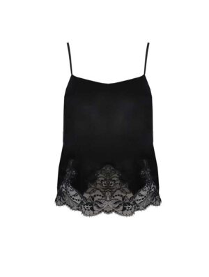 Signature Silk Camisole - Black