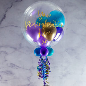 'Happy 1st Mother's Day' Personalised Multi Fill Bubble Balloon