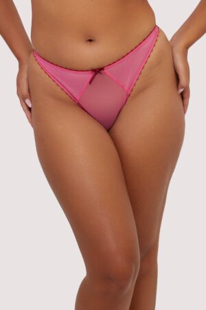 Grace Pink Thong | UK 8 | Playful Promises