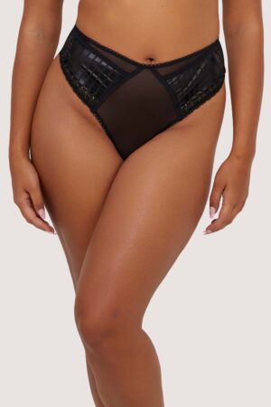 Jacinda Embroidered Thong | UK 20 | Playful Promises