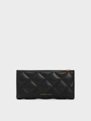 Charles & Keith - Danika Quilted Long Wallet