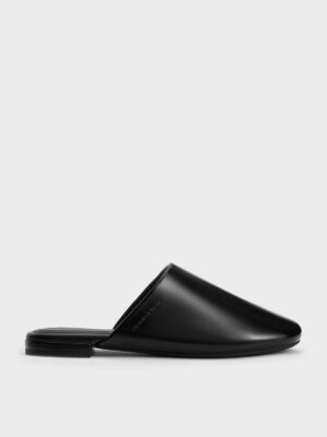 Charles & Keith - Padded Covered Flat Mules
