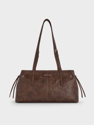 Charles & Keith - Noane Elongated-Handle Shoulder Bag