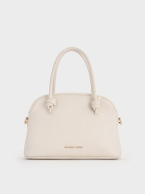 Charles & Keith - Sammie Knotted-Handle Bowling Bag