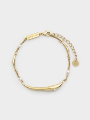 Charles & Keith - Corrine Pearl Sculptural Bracelet