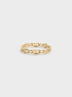 Charles & Keith - Nyra Mixed-Link Chain Ring
