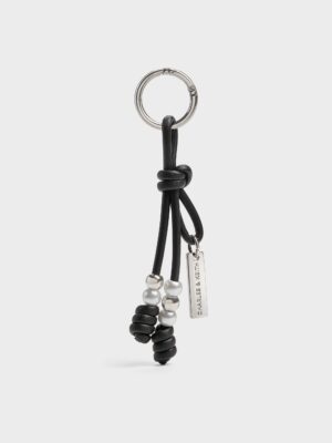 Charles & Keith - Beaded Cord Knot Charm