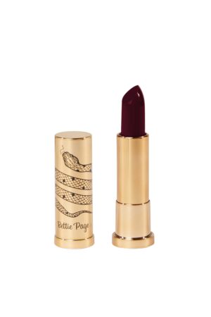 Dark Berry Red Klaw Moisturising High Pigment Satin Lipstick | Bettie Page Lingerie