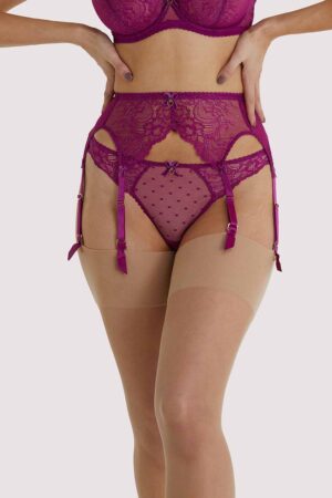 Fiamma Magenta Suspender | UK 12 | Dita Von Teese Lingerie