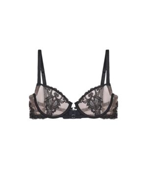 Onyx Black Demi Bra