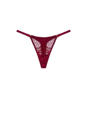 Simone Silk & Lace Thong