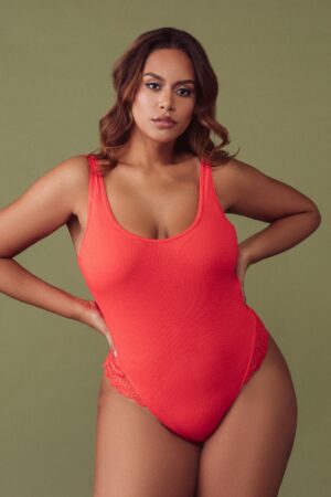 Tigerlilly Orange Bodysuit | UK 14 | Kilo Brava