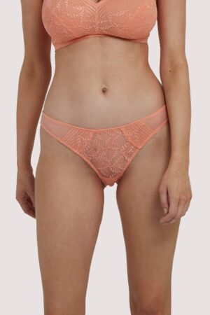 Emma Coral Brazillian Lace Brief | UK 20 | Deja Day