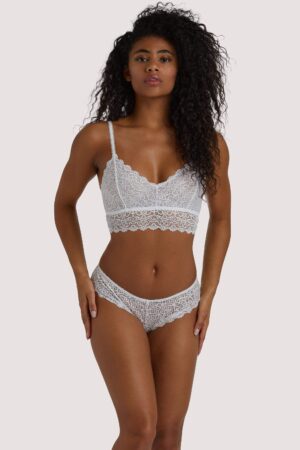 Ariana Ivory Everyday Lace Brief | UK 8 | Wolf & Whistle