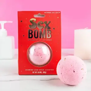 Sex Bomb Bath Bomb - Relaxing Jasmine Scented Bath Bomb