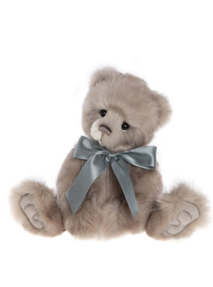 Charlie Bears Secret Collection Janice Plush Jointed Bear with Satin Ribbon Bow