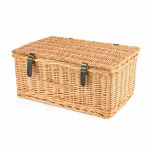 Wicker Hamper Large Size - Eco-Friendly Handwoven Basket