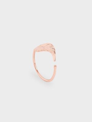 Charles & Keith - Leaf Band Ring
