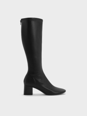 Charles & Keith - Block Heel Knee Boots