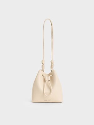 Charles & Keith - Leia Knotted Bucket Bag