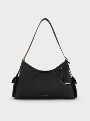 Charles & Keith - Khai Side-Pocket Shoulder Bag