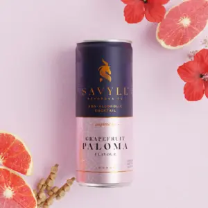 Grapefruit Paloma Mocktail - Non-Alcoholic Cocktail Delight