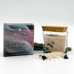 Exhale Bath Soak: Rosemary & Mallow for Relaxation & Calmness