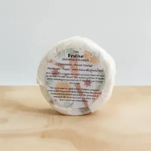 The Festive Shower Steamer - Aromatic Bath Bomb for Christmas