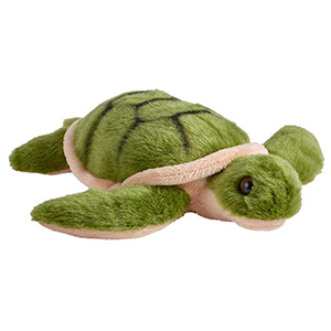 PetJes 990877 Ocean Friends Sea Turtle Green Plush Soft Toy