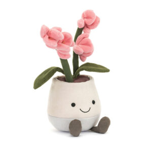 Jellycat A2OCH Amuseables Pink Orchid Plush Soft Toy Decoration
