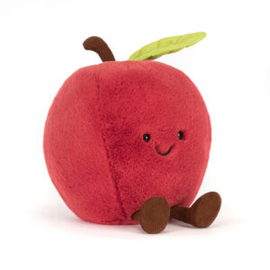 Jellycat A4APL Amuseables Apple Red Plush Fruit Soft Toy