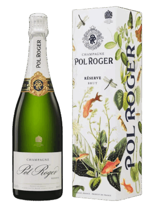 Pol Roger Brut Reserve Champagne - Refined Sparkling Wine