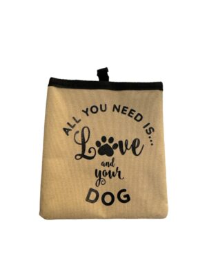 Love and Your Dog Treat Bag - Must-Have for Dog Lovers