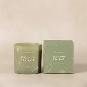 Avocado Sea Salt Eco Candle - Relaxing Scented Candle