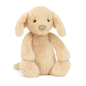 Jellycat BAS3PUP Bashful Luxe Puppy Orlando Medium Plush Soft Toy