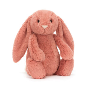 Jellycat BAS3SOR Bashful Sorrel Bunny Original/Medium Plush Soft Toy