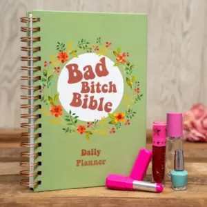Daily Planner Journal - Organising with Bad Bitch Bible