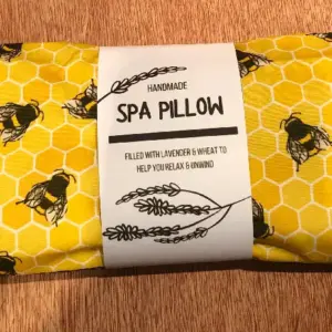 Bees Heatable Lavender Spa Pillow for Relaxation Therapy