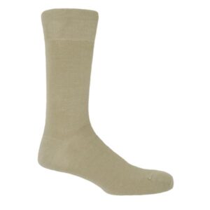 Peper Harrow Classic Men's Cotton Luxury Socks Beige